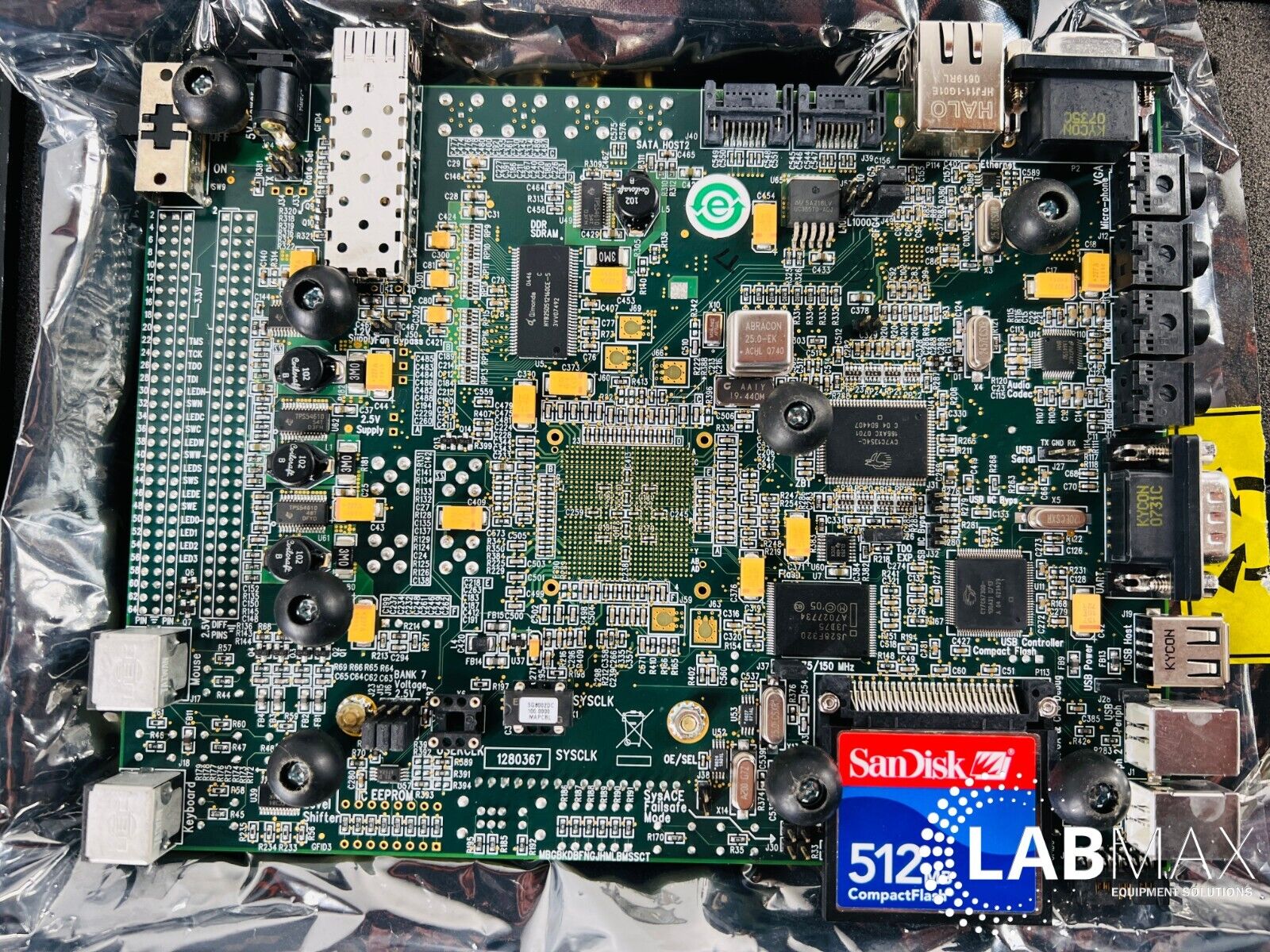 Used Xilinx Virtex-4 FX20 Evaluation Platform ML405 with WARRANTY