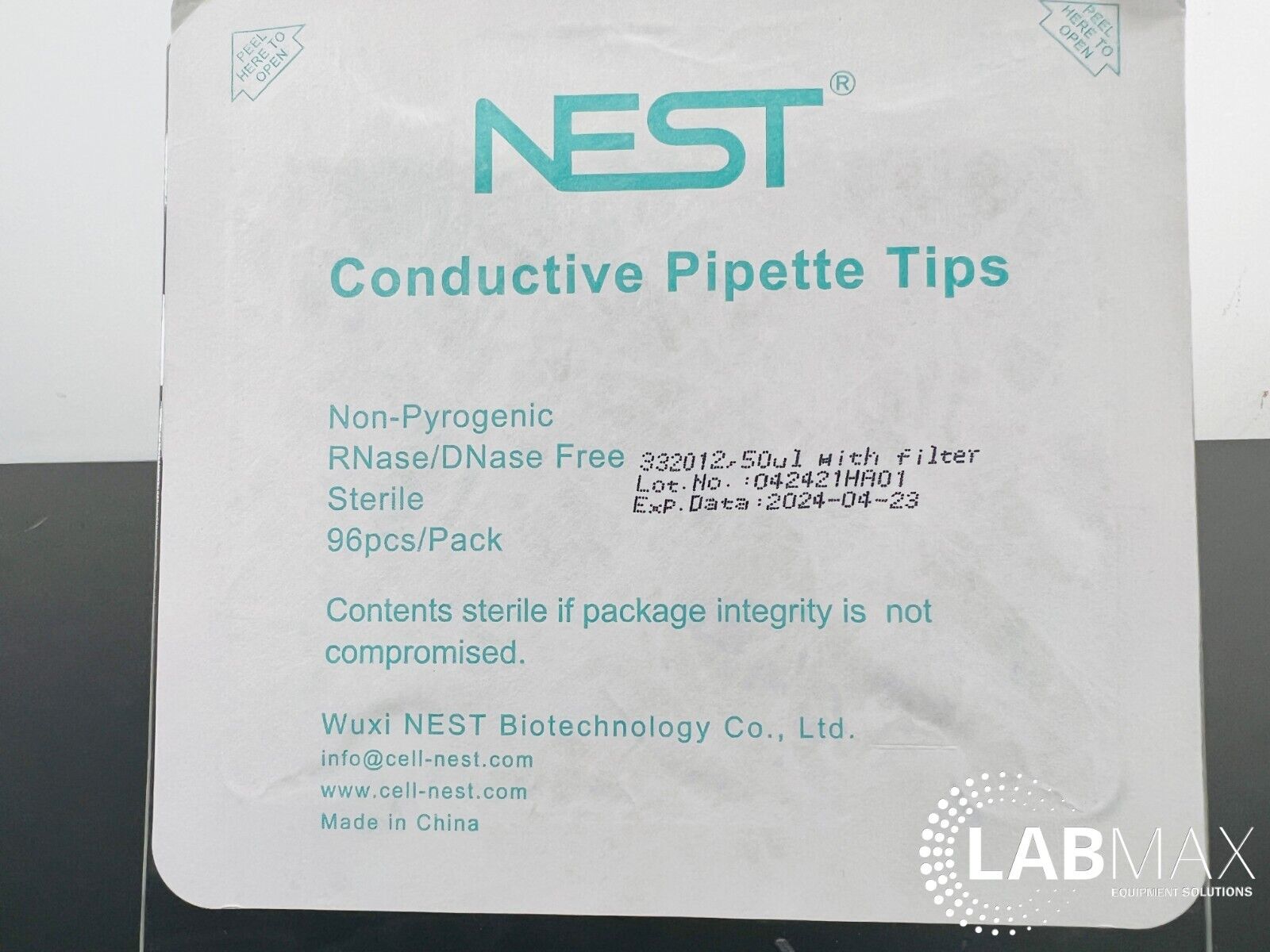 NEST 50uL Automation Conductive Non-Filter Tips for TECAN and HAMILTON System