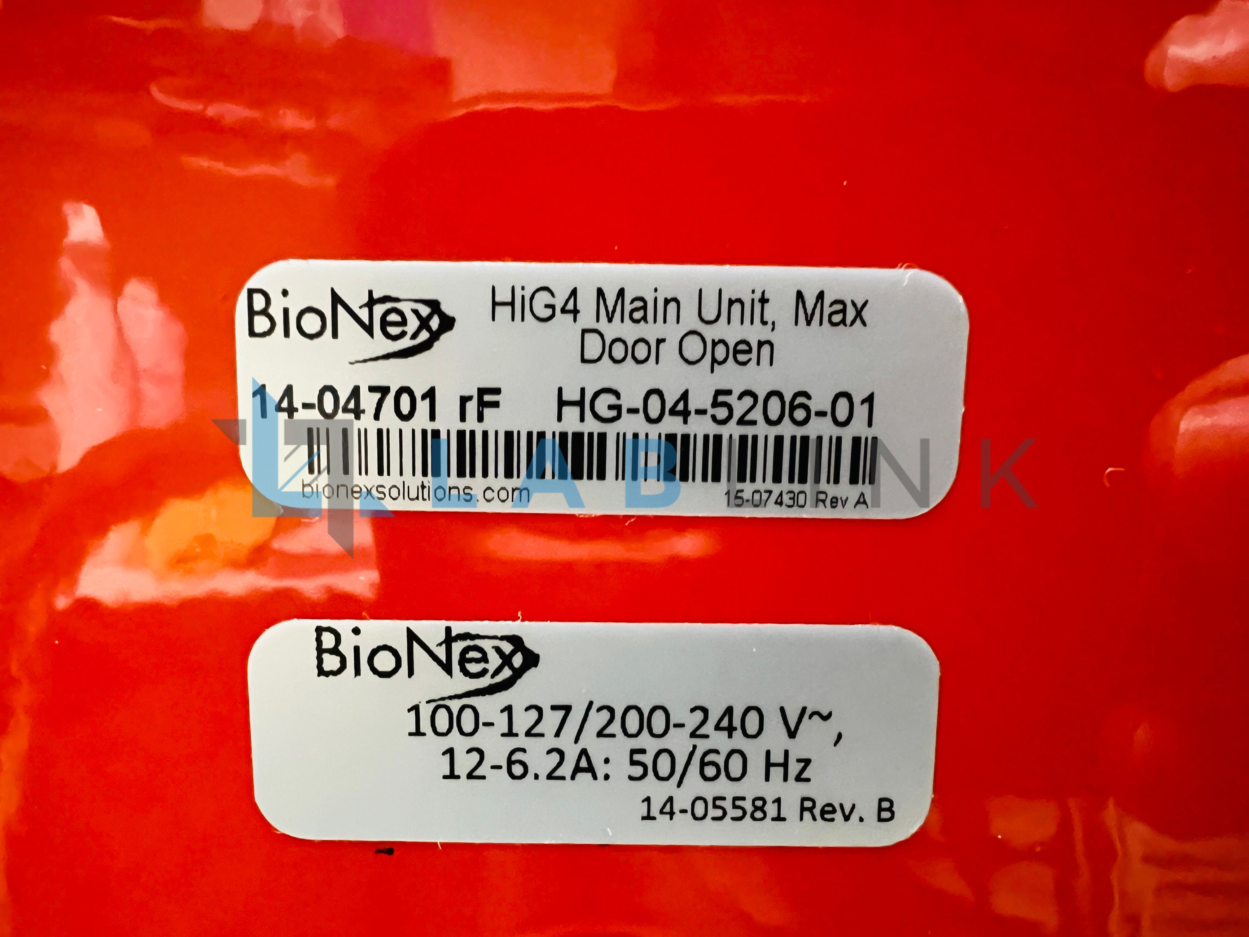 Used BioNex HiG4 Automated Centrifuge