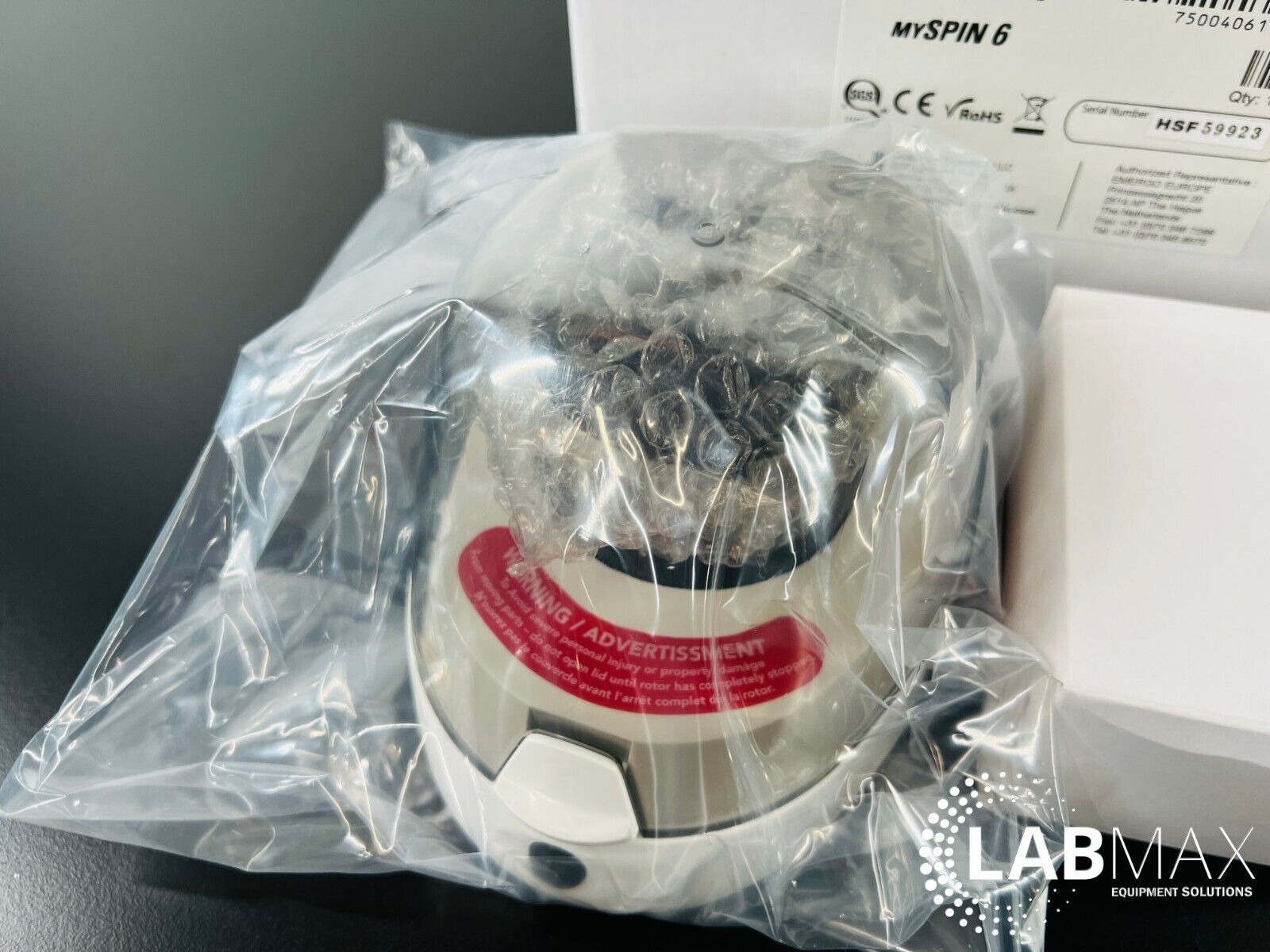 Thermo Scientific MYSPIN 6 Sprout Mini Centrifuge NEW with WARRANTY