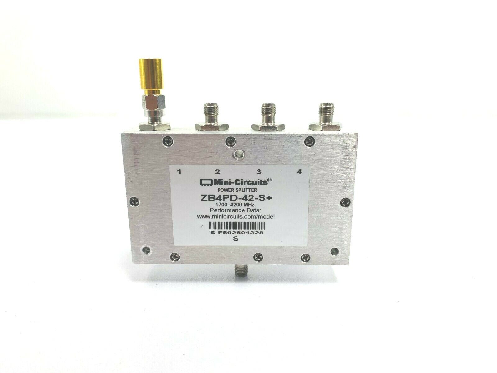 Used Mini-Circuits ZB4PD-42-S+ Power Splitter 1700-4200 MHz
