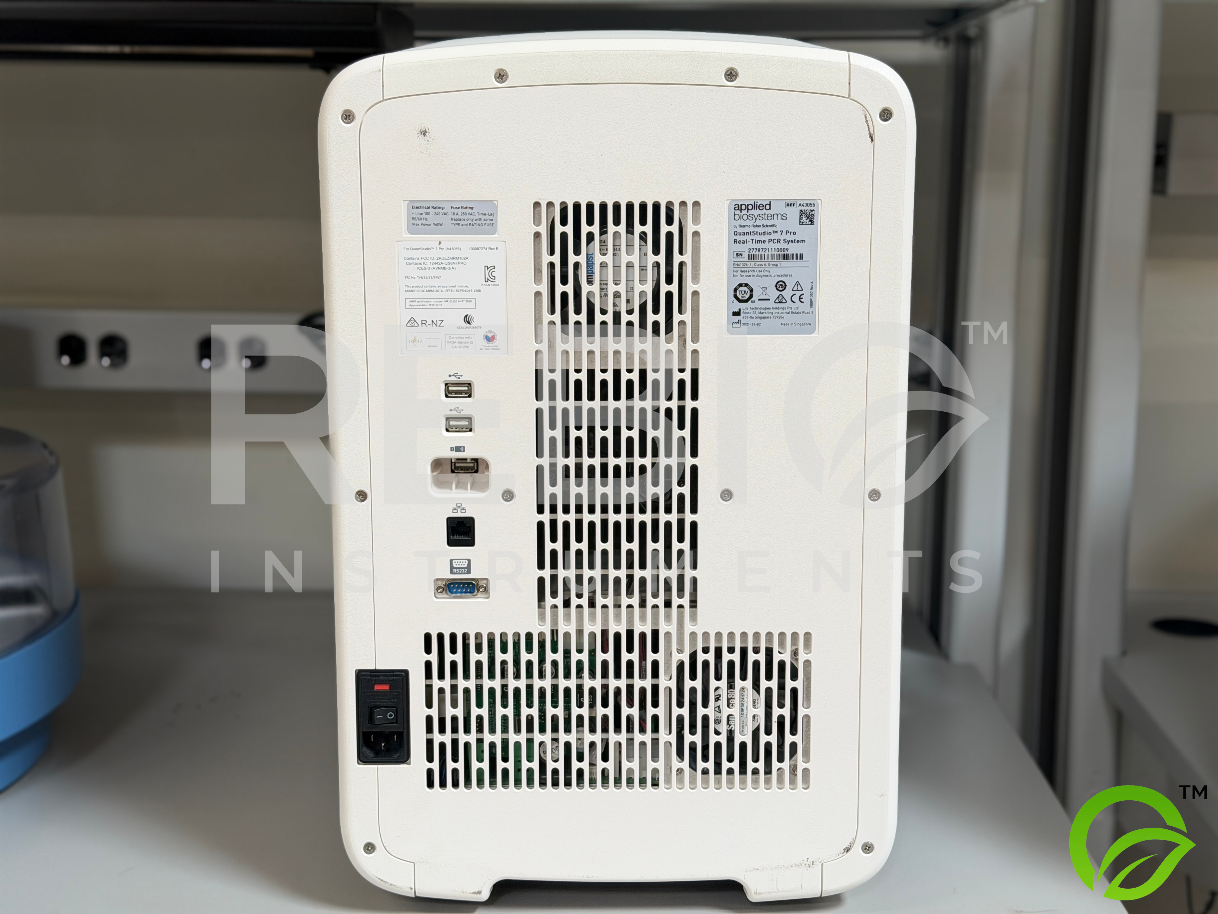 Used Applied Biosystems QuantStudio 7 Pro 384-Well PCR System | REF A43055 | High Throughput Real-Time PCR