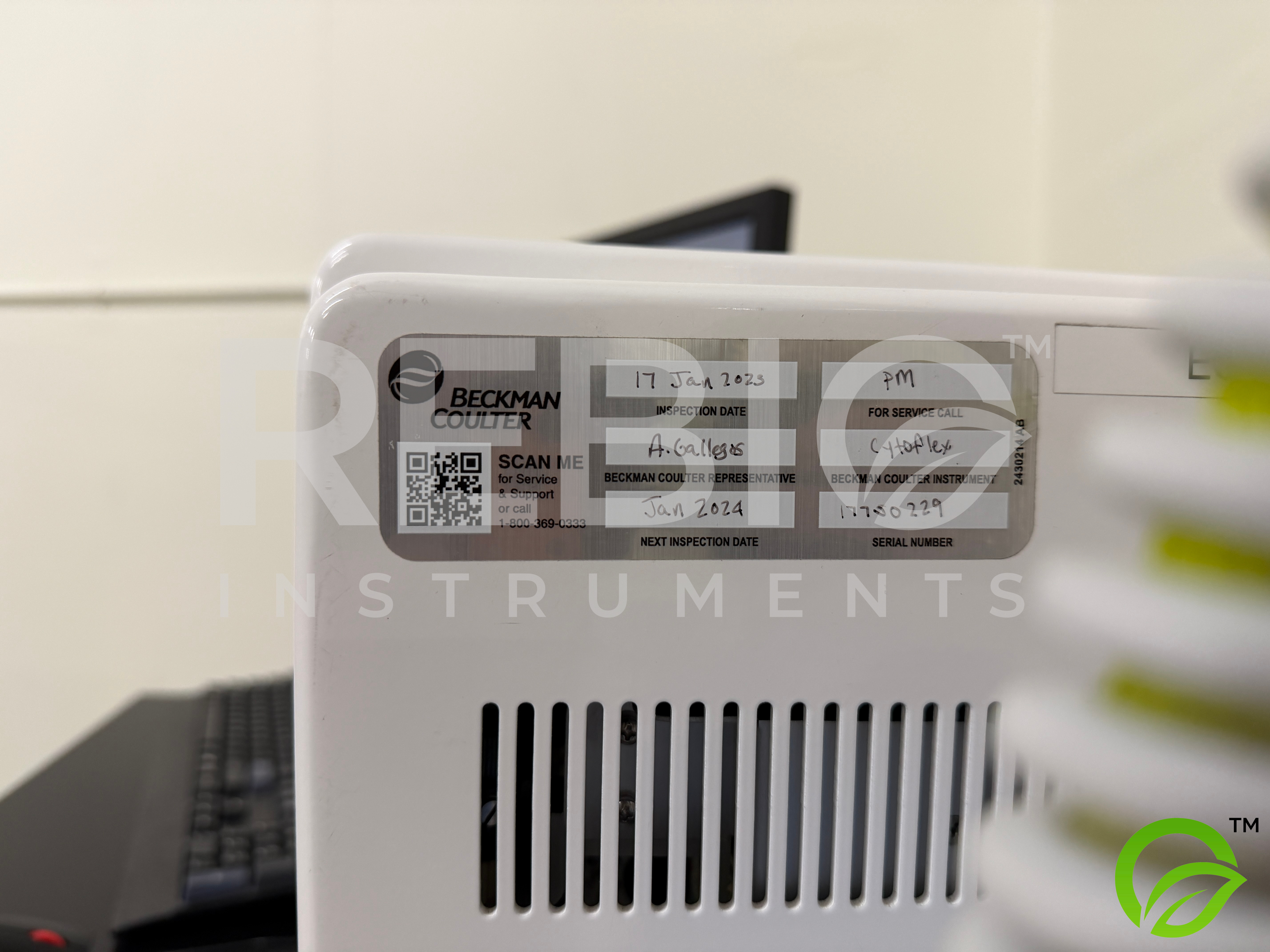 Used Beckman Coulter CytoFLEX S Flow Cytometer 4-Laser System