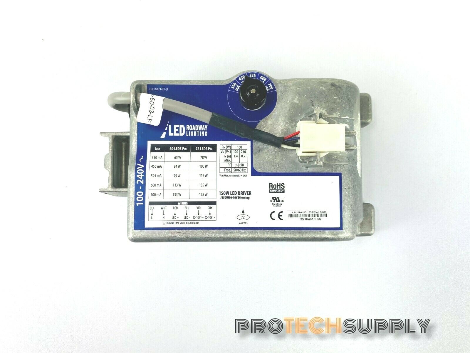Used LED Roadway Lighting 150W LED Driver LRL66039-01-LF with Warranty