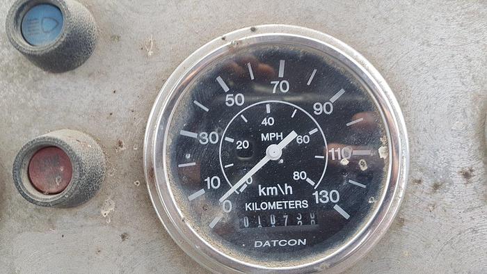 Used 1987 Pacific 4 Axle Carrier Style Oilfield Pump / Kill Truck