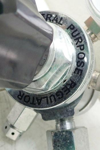Used Fisher Brand Model 10575148 General Purpose Compressed Gas Regulator