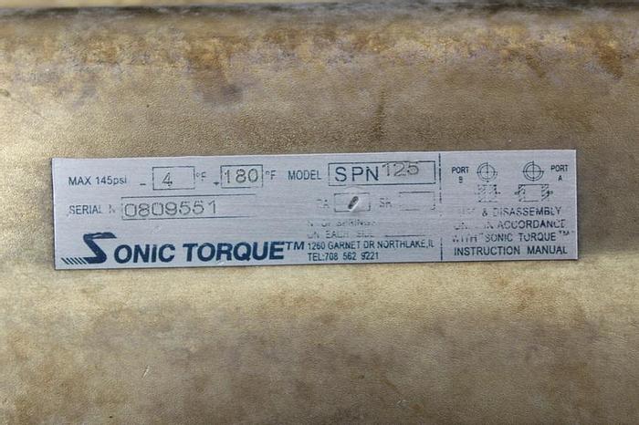 Used Sharpe SPN125 6" Ball Valve, CF8M Body #42272