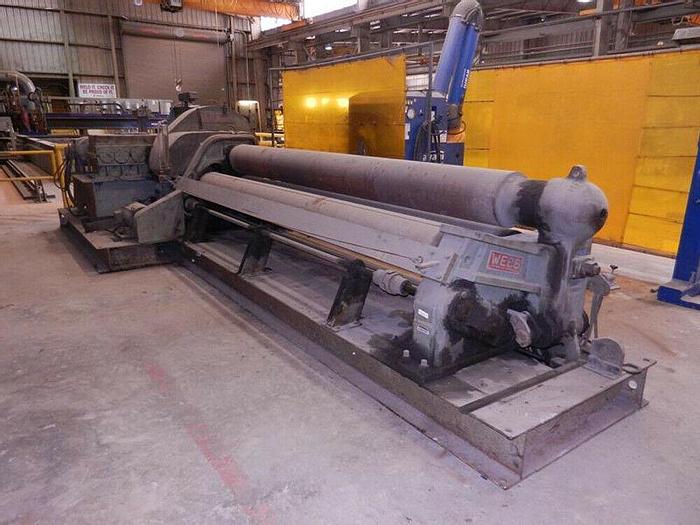 Used Webb Initial Pinch Power Roll 1/2" x 12' Model: 9L-1312 L.H.