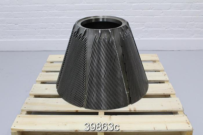 Unused Metso JC03 Conical Refiner Rotor and Stator, Unused #39863