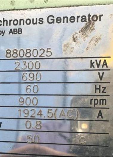 2013 Bergen Rolls Royce C25-33L6A