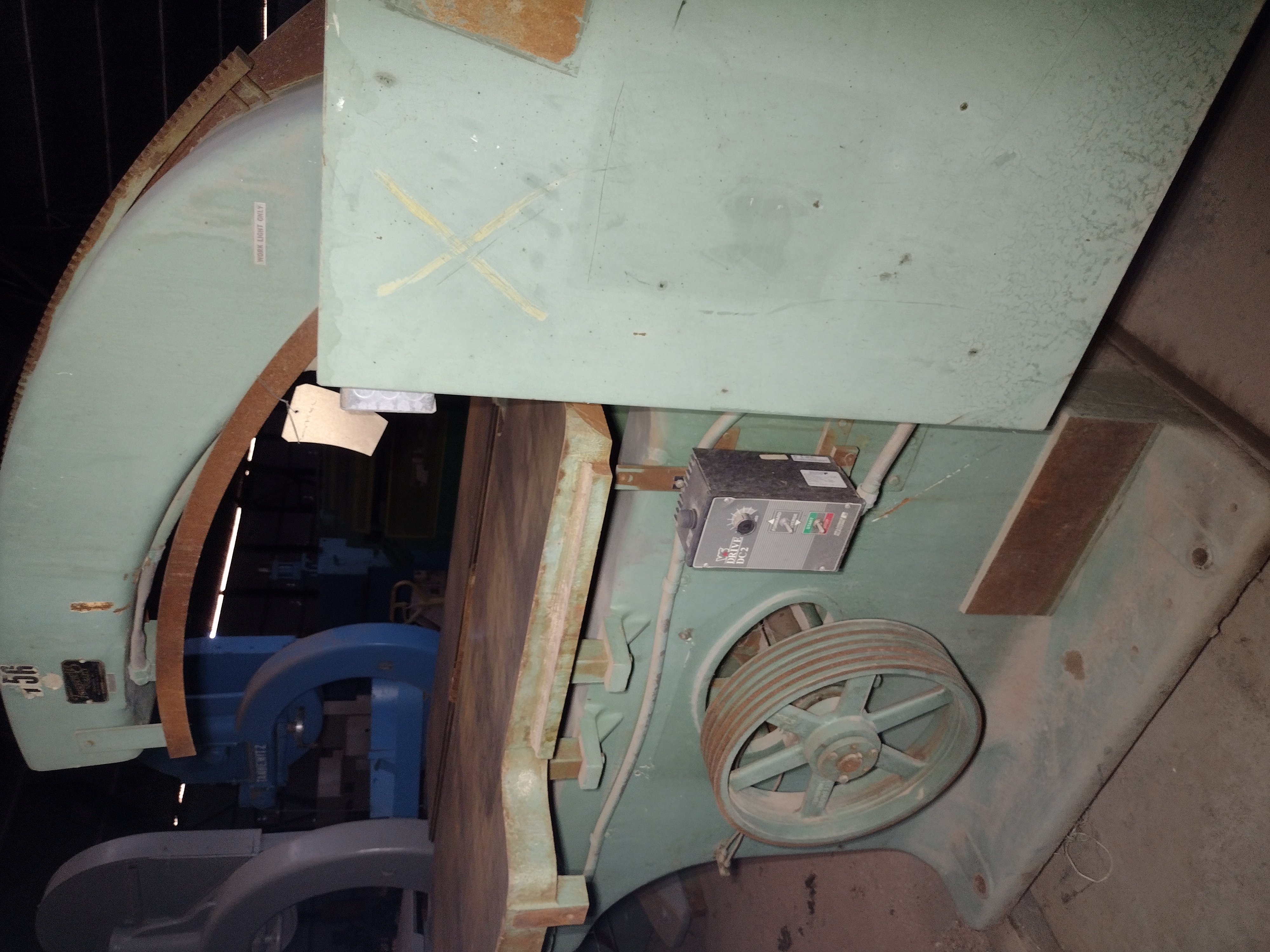 Used 40" Tannewitz Model B-17 Tilting Head Vertical Band Saw; S/N 79138