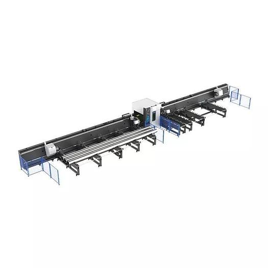 SF12038HT-Tube Laser Cutter Four-Chuck 7″-14.96″Dia.