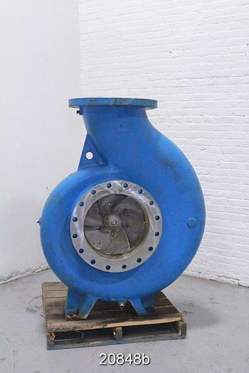 Used Goulds 3175 Pump, 18X18X22, 6-Vane Impeller, 20.87" X 19.87" Impeller Diameter, 10000 Gpm @ 29.7 Ft. Head, 720 Rpm #20848