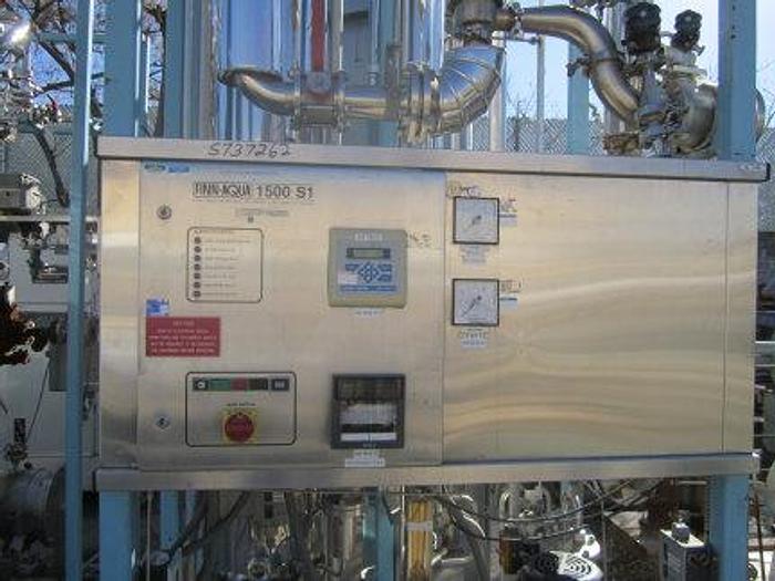 Used Boiler, 80 HP, Finn-Aqua, Clean Steam, 116 PSI, 316L S/st, #S737619