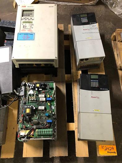 Used ALLEN BRADLEY POWERFLEX DRIVES