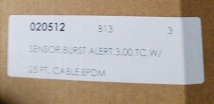 BS&B 3 inch Sensor with 25' Cable EPOM Medical Pharmaceutical