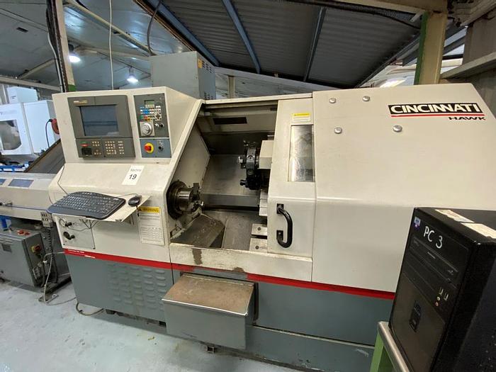 Used 1998 Cincinnati Hawk TC200 CNC Lathe