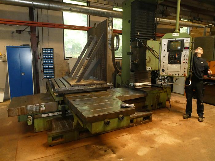 Used BRUGT CNC-HORISONTALT BOREVÆRK FABR. JUARISTI, MODEL MDR 125 A-OF-CNC