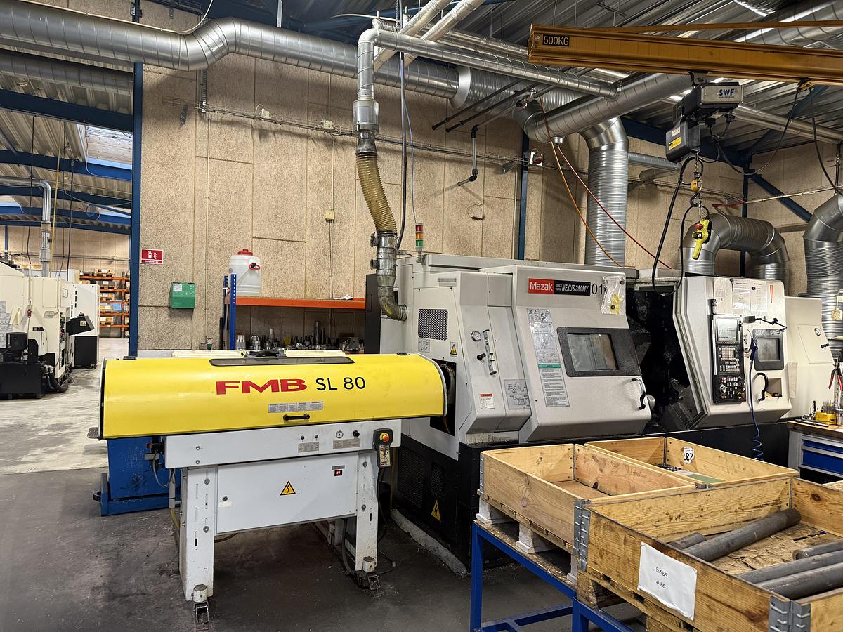 Used BRUGT CNC DREJEBÆNK, FABR. MAZAK, MODEL QTN 350 MY