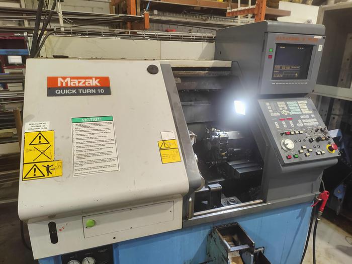 Used BRUGT CNC-DREJEBÆNK FABR. MAZAK, MODEL QTN 10