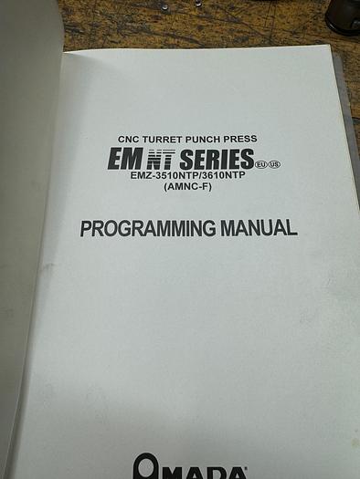 Used BRUGT CNC-REVOLVERSTANSER FABR. AMADA, MODEL EMZ 3610 NT