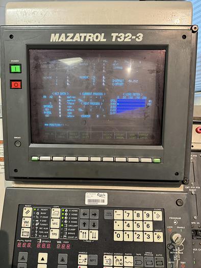 Used BRUGT CNC-DREJEBÆNK FABR. MAZAK, MODEL SQT 10-M