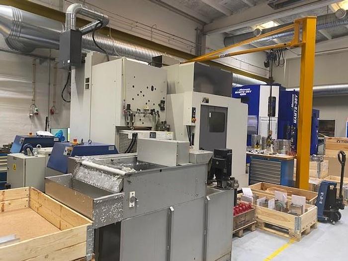 Used BRUGT VERTIKALT BEARBEJDNINGSCENTER FABR. MORI SEIKI, MODEL SV 500/40