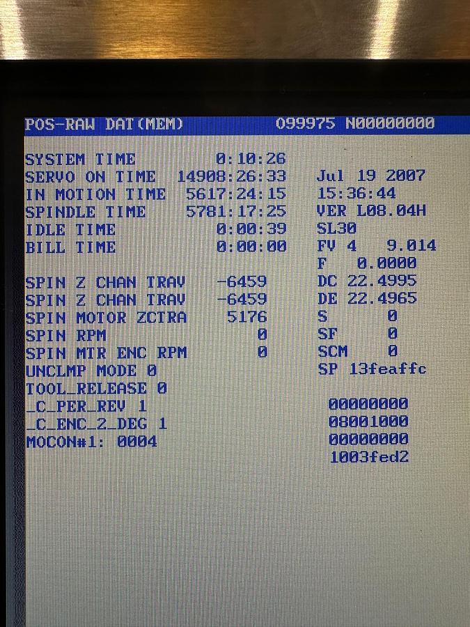 Used BRUGT CNC-DREJEBÆNK FABR. HAAS, MODEL SL 30 TBHE (Big Bore)