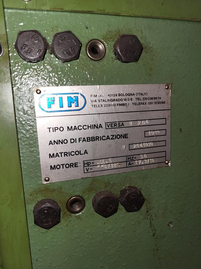 Used BRUGT HJØRNEUDKLINKER FABR. FIM, MODEL VERSA 204