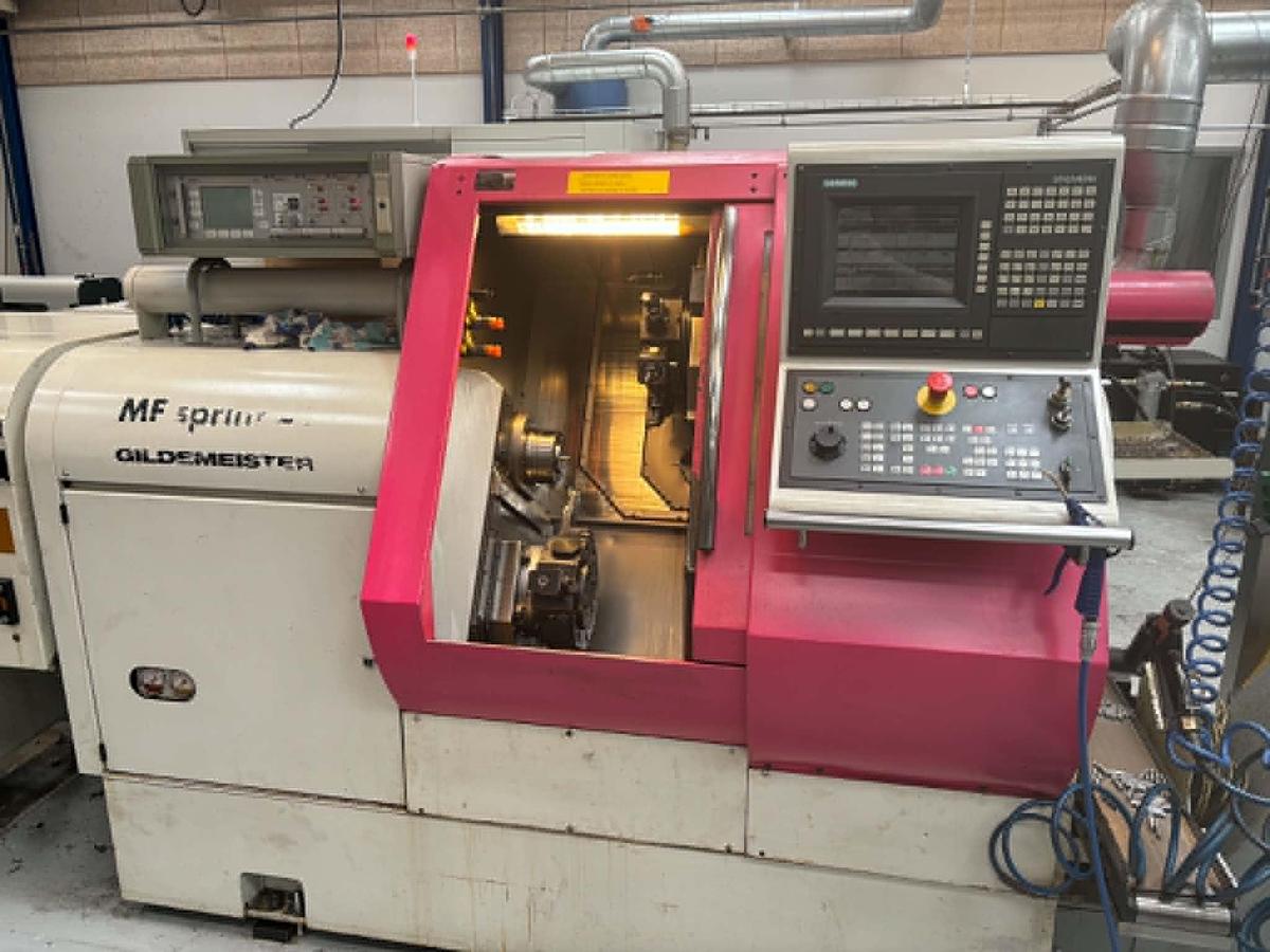 Used BRUGT CNC-DREJEBÆNK FABR. GILDEMEISTER, MODEL MF SPRINT 42