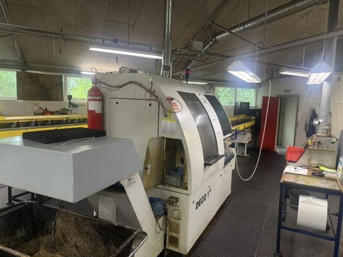 Used BRUGT CNC-DREJEBÆNK FABR. TORNOS-BECHLER, MODEL DECO 2000-13A