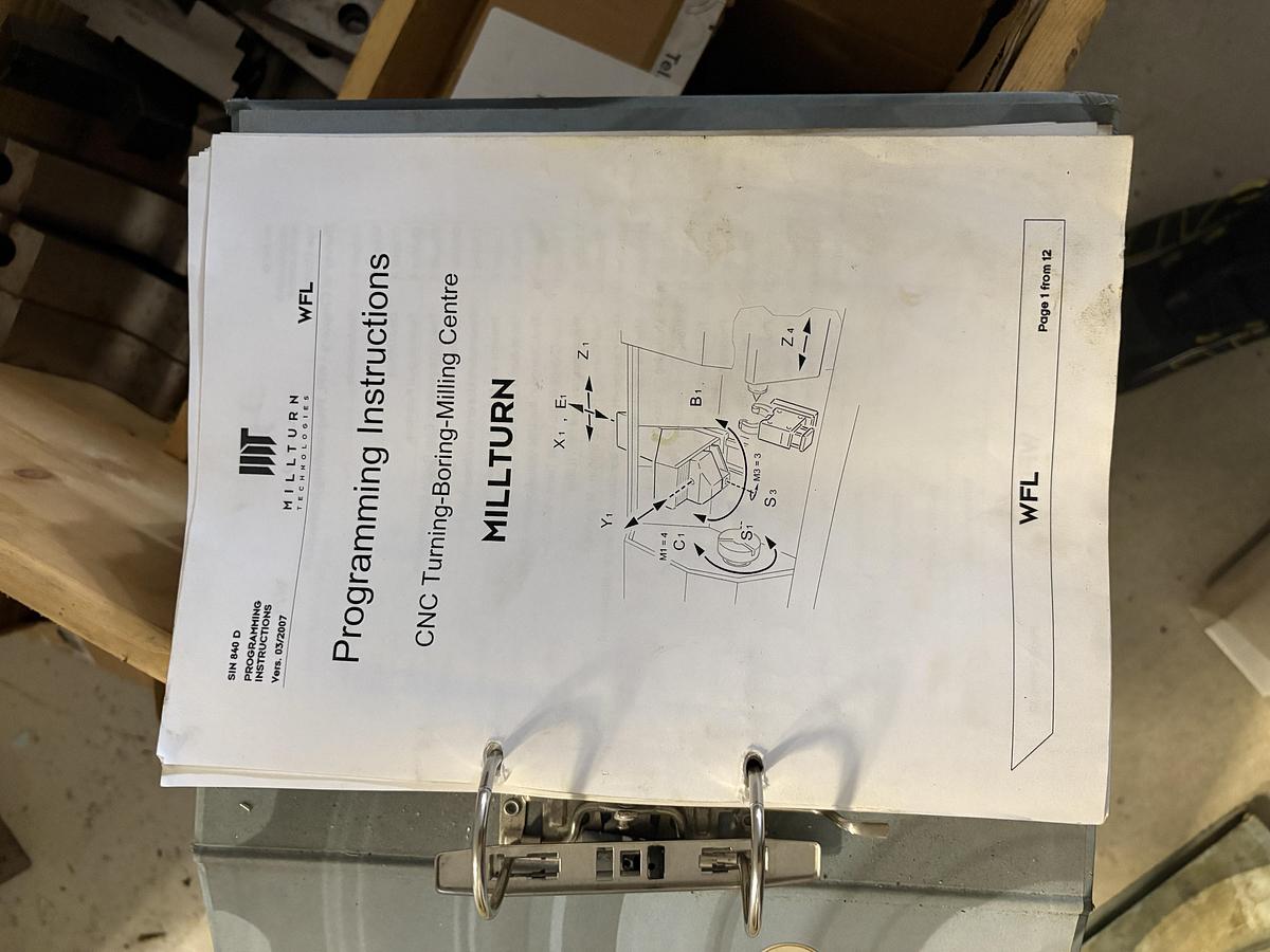 Used BRUGT DREJE & FRÆSE CENTER FABR. WFL, MODEL M35-G