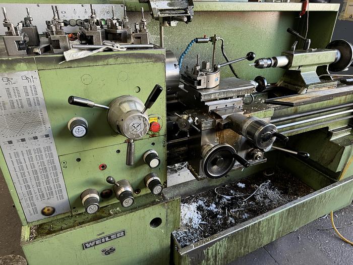 Used BRUGT DREJEBÆNK FABR. WEILER, MODEL COMMODOR 75