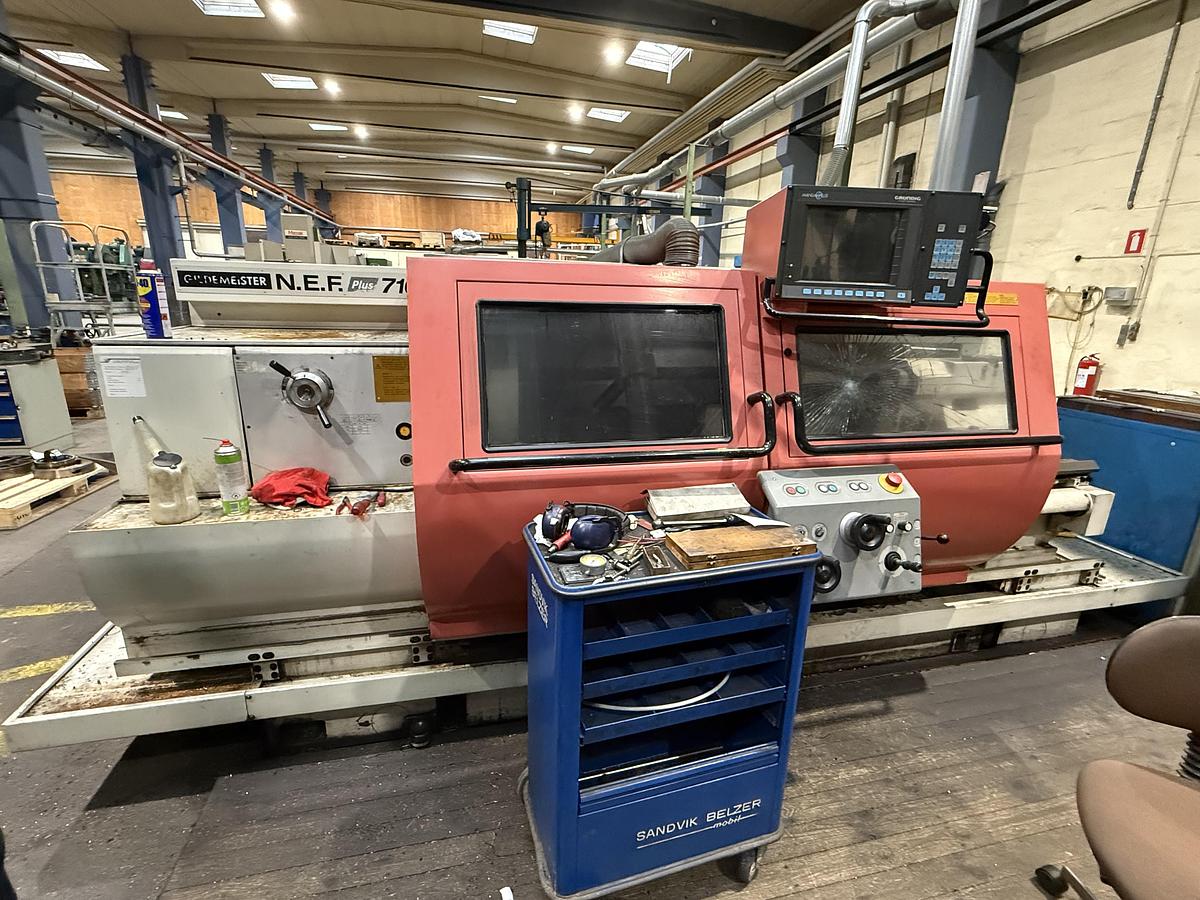 Used BRUGT CNC-DREJEBÆNK FABR. GILDEMEISTER NEF 710 PLUS
