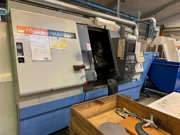 Used BRUGT DREJE & FRÆSE CENTER FABR. MAZAK, MODEL INTEGREX 30
