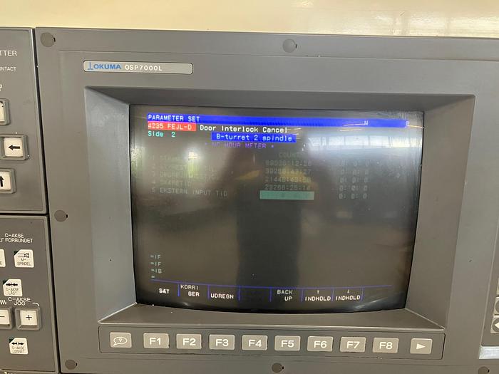 Used BRUGT CNC-DREJEBÆNK FABR. OKUMA, MODEL LT 15 MY