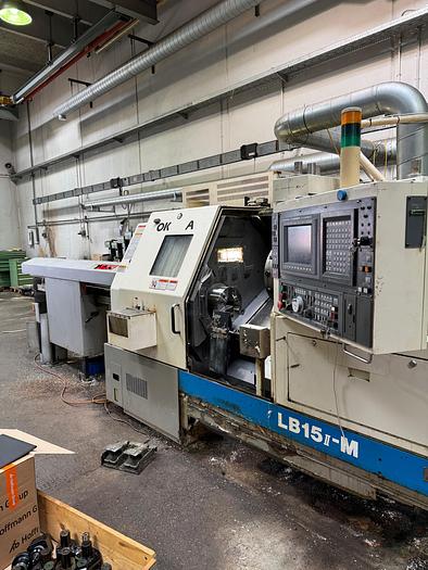 Used BRUGT CNC DREJEBÆNK FABR. OKUMA, MODEL LB 15 II-M
