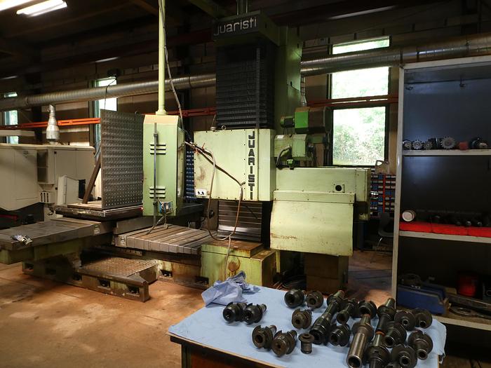 Used BRUGT CNC-HORISONTALT BOREVÆRK FABR. JUARISTI, MODEL MDR 125 A-OF-CNC
