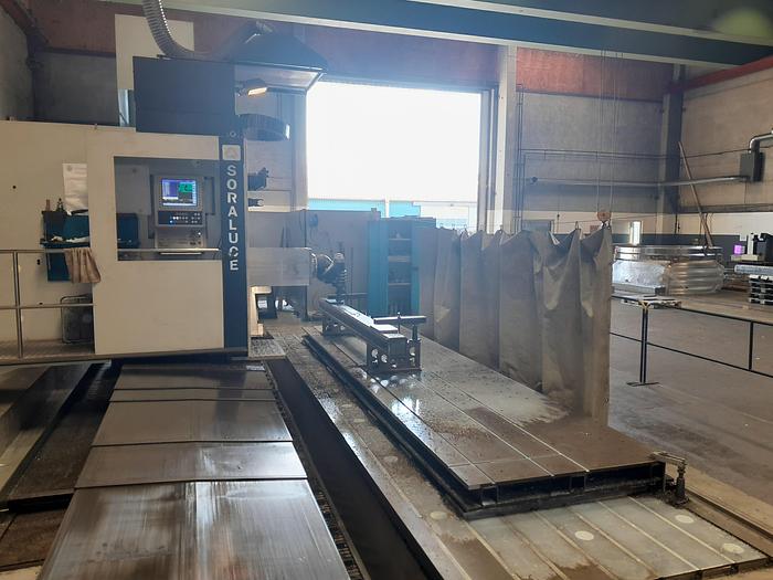Used BRUGT CNC-BEDFRÆSER FABR. SORALUCE, MODEL FP 8000 - ÅRG. 2016