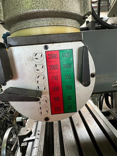 Used BRUGT VÆRKTØJSFRÆSER FABR. SCHAUBLIN, MODEL 22