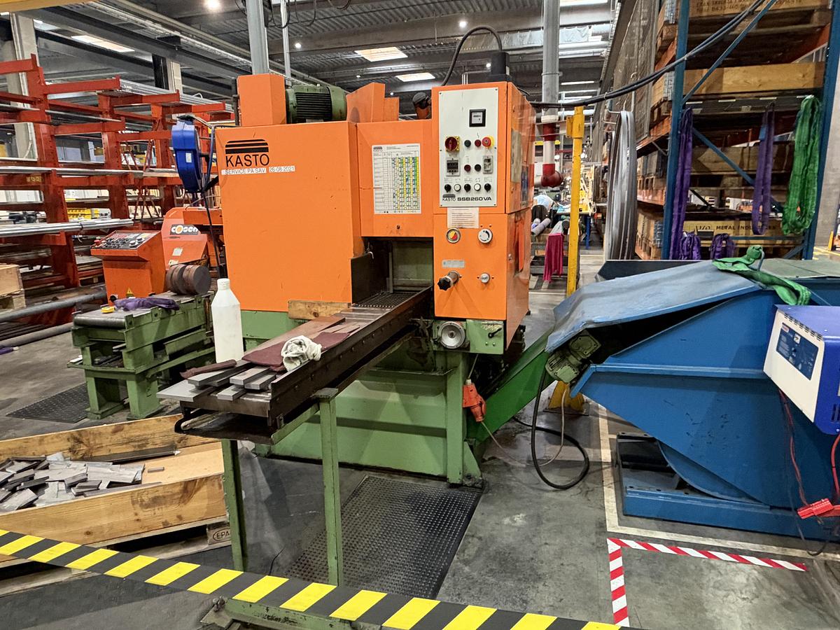 Used BRUGT BÅNDSAVEAUTOMAT FABR. KASTO, MODEL SSB 260 VA