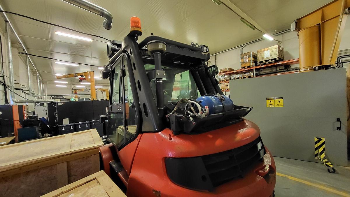 Used BRUGT GAFFELTRUCK FABR. LINDE, MODEL H70T-01
