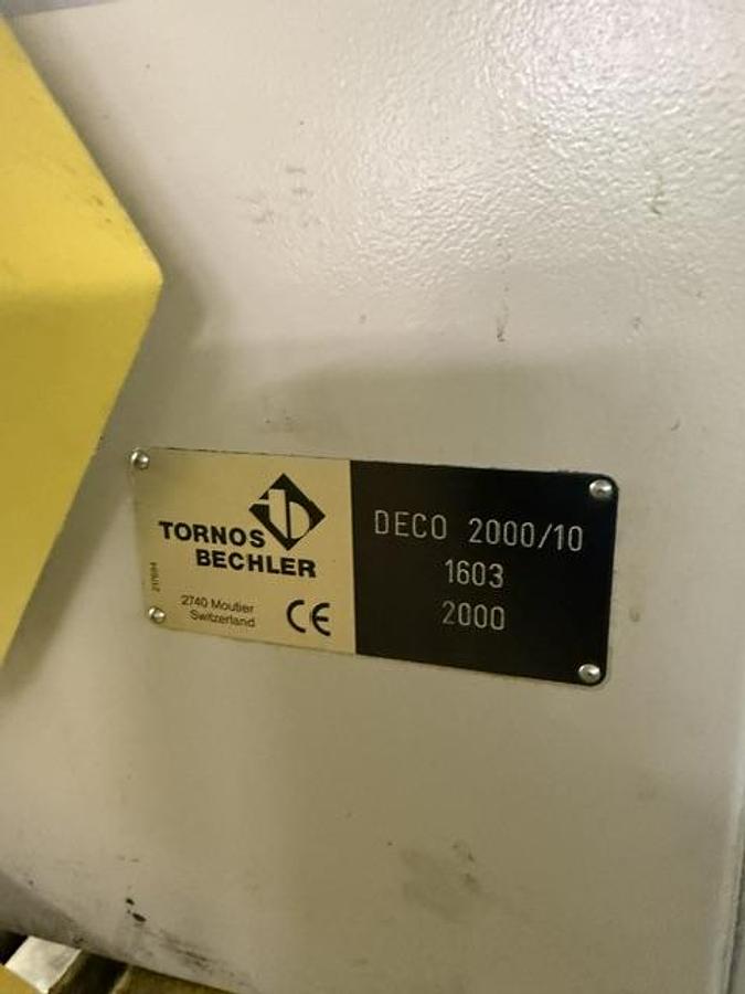 Used BRUGT CNC-DREJEBÆNK FABR. TORNOS-BECHLER, MODEL DECO 2000 7/10