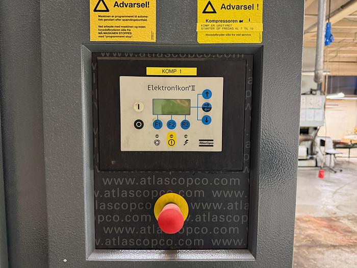 Used BRUGT SKRUEKOMPRESSOR FABR. ATLAS COPCO, MODEL GA 37 VSD FF