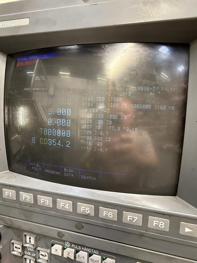 Used BRUGT CNC-DREJEBÆNK FABR. OKUMA, MODEL LB 35-II