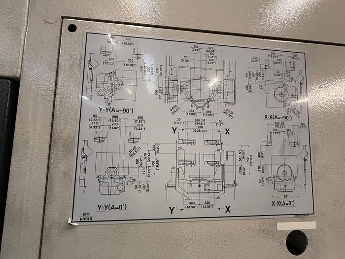 Used MAZAK VARIAXIS 630 5X