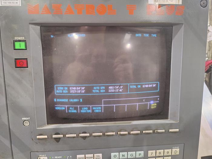 Used BRUGT CNC-DREJEBÆNK FABR. MAZAK, MODEL QT 28N