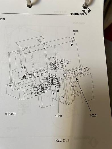 Used BRUGT CNC-DREJEAUTOMAT FABR. TORNOS-BECHLER MODEL DECO 2000/10