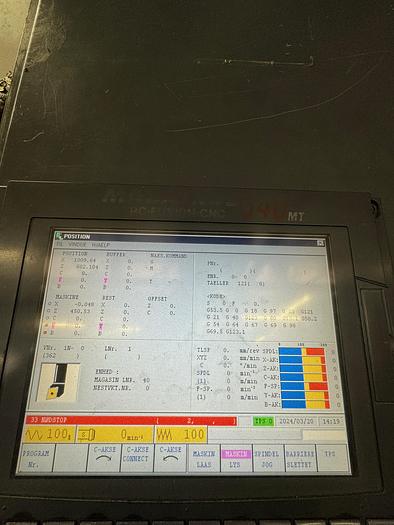 Used BRUGT CNC-DREJE & FRÆSE CENTER FABR. MAZAK, MODEL INTEGREX 400-2Y
