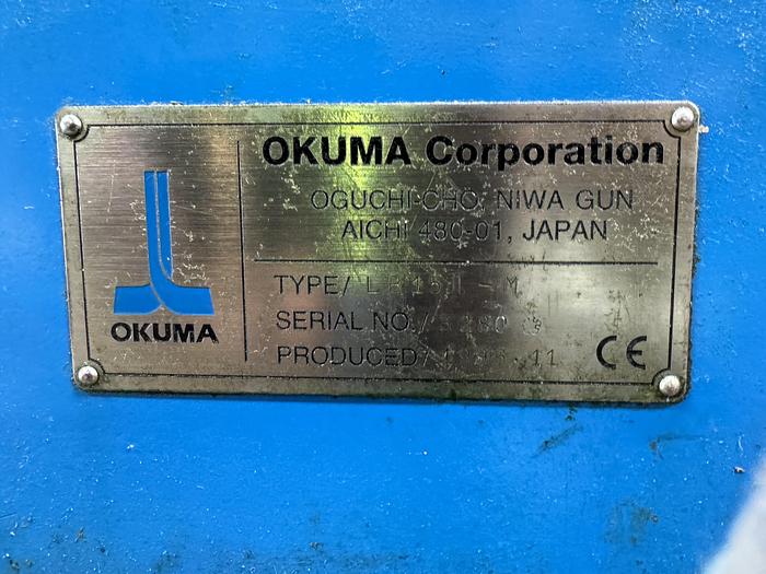 Used BRUGT CNC DREJEBÆNK FABR. OKUMA, MODEL LB 15 II-M